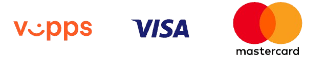 Visa, Vipps og Mastercard